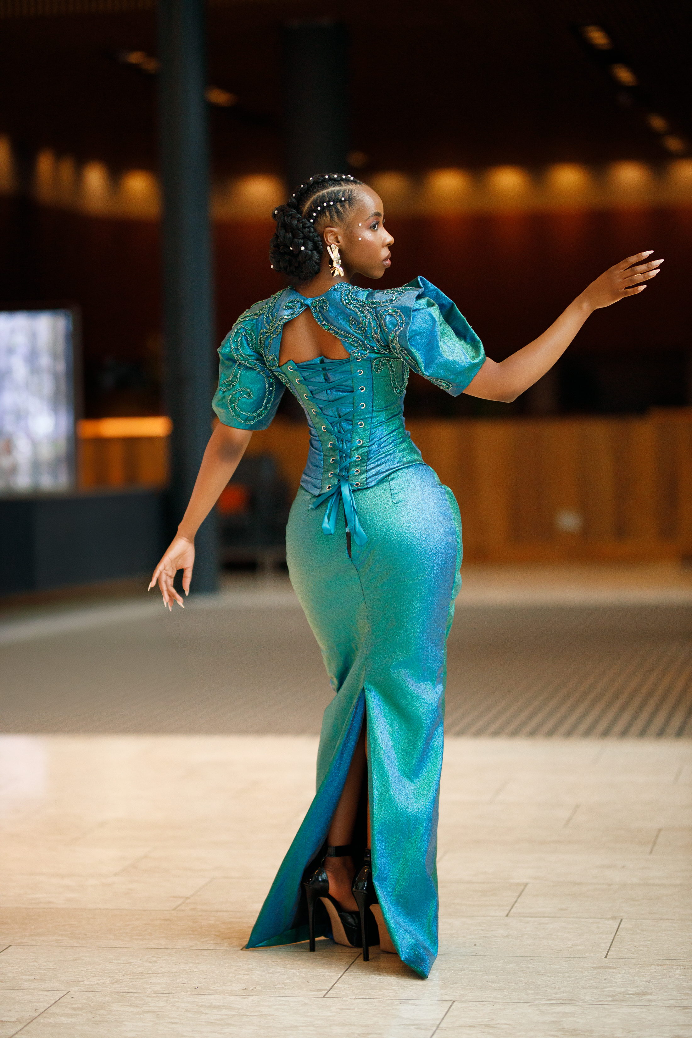 Elegant non-bridal dress